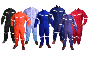 Overol Gabardina Con Reflectante Colores